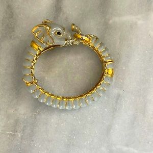 Kenneth Jay Lane Elephant Bracelet